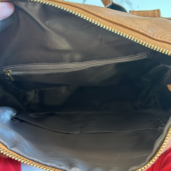 Faux Leather Backpack with shoulder strap - Picture 8 of 8